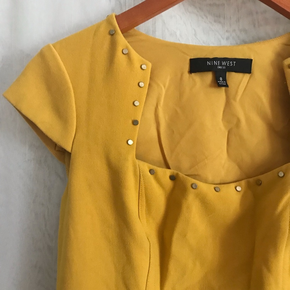 Nine West cap sleeve dress, size 8